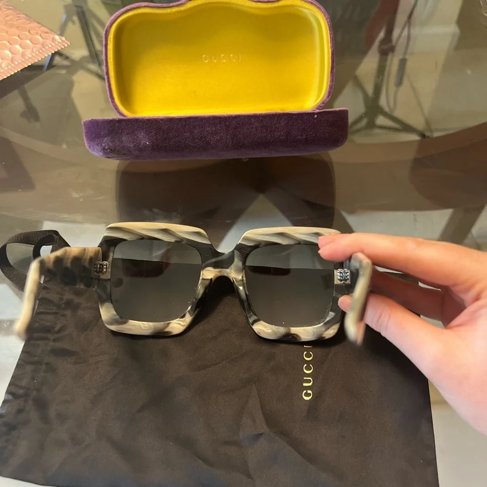 Authentic Gucci Bling sunglasses